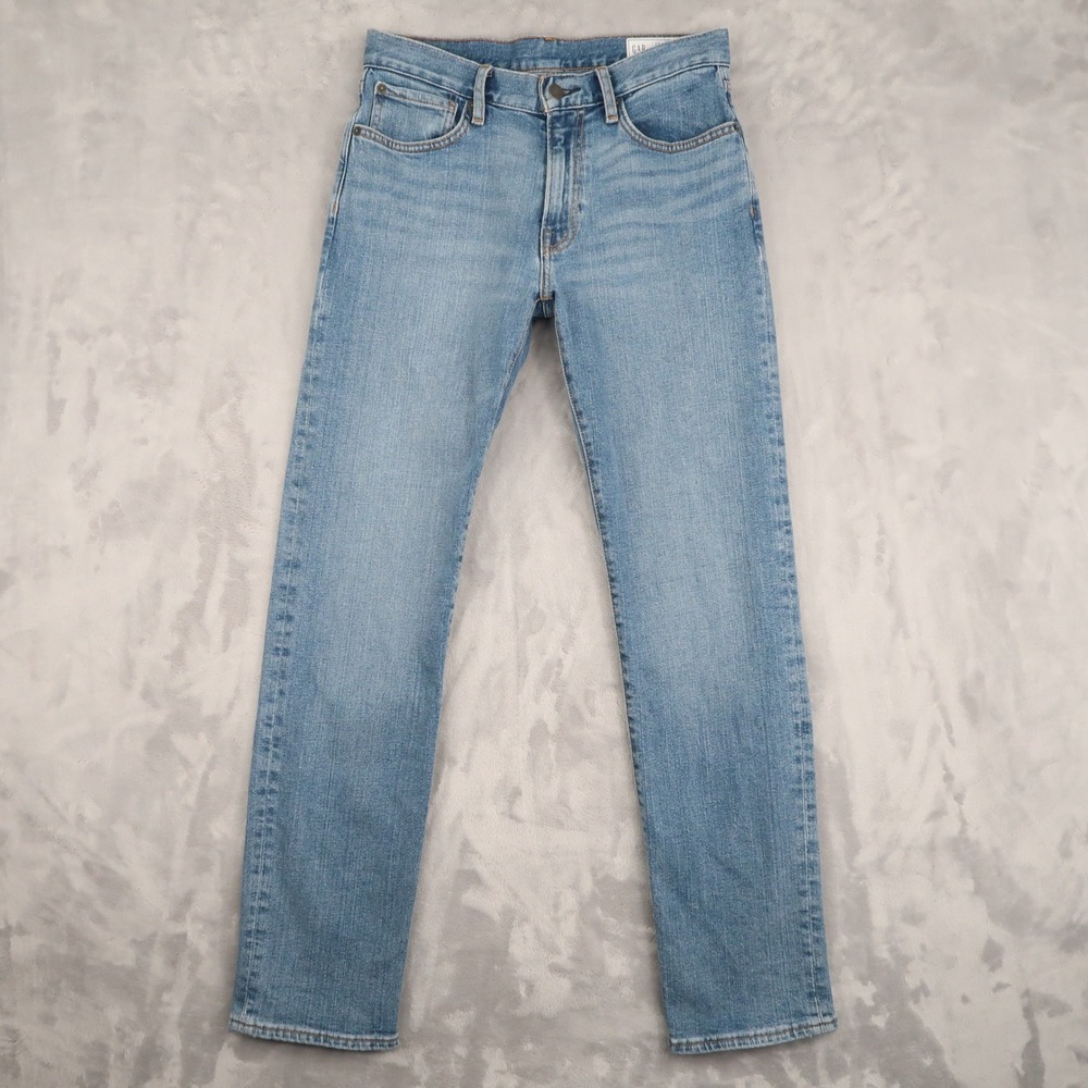 GAP Jeans Mens 29x32 Fit 29x31 Blue Straight Fit Classic Stretch Medium Wash
